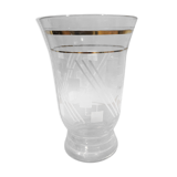 Vase en verre des années 50