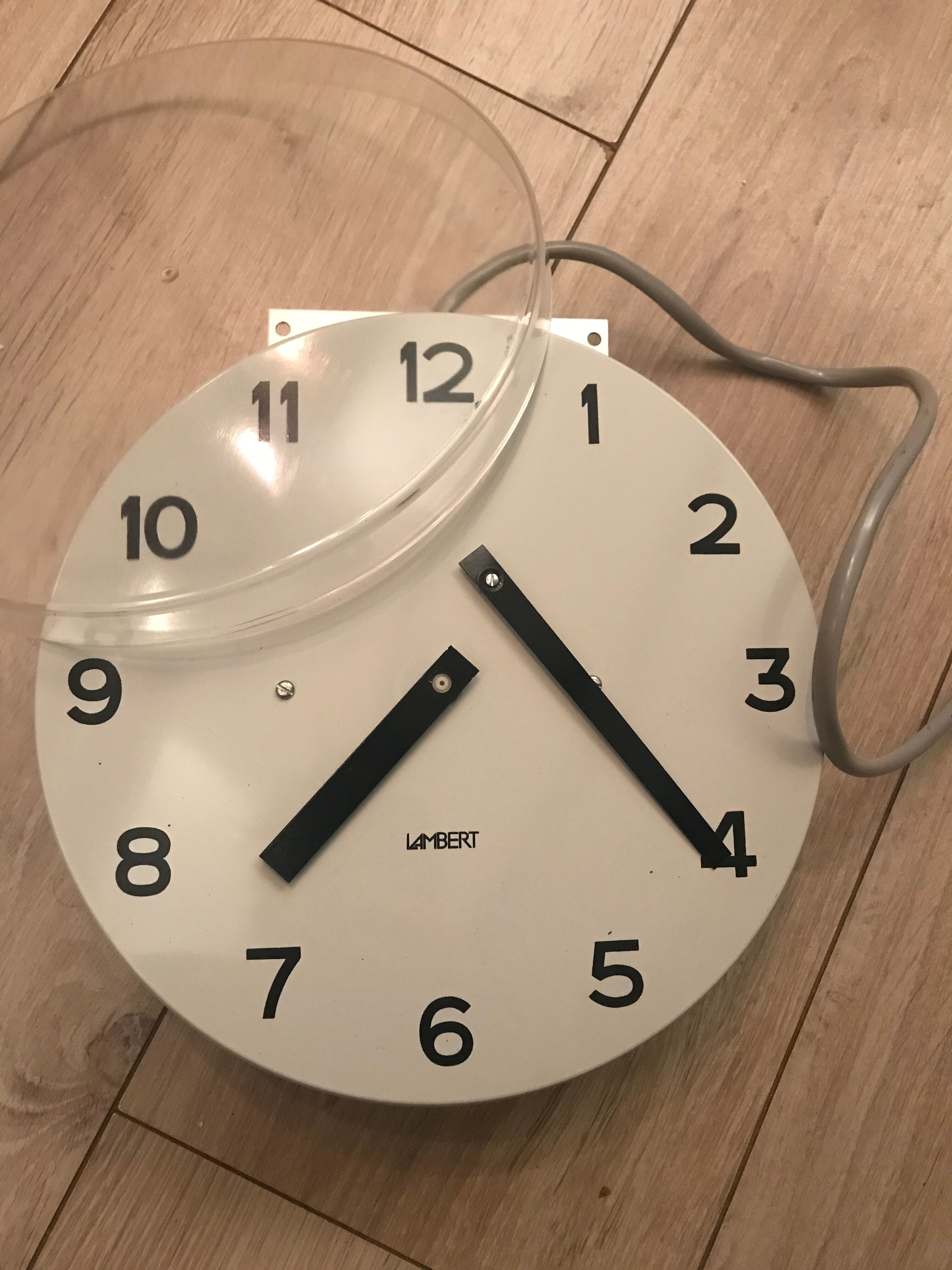 Vintage industrial Lambert pendulum