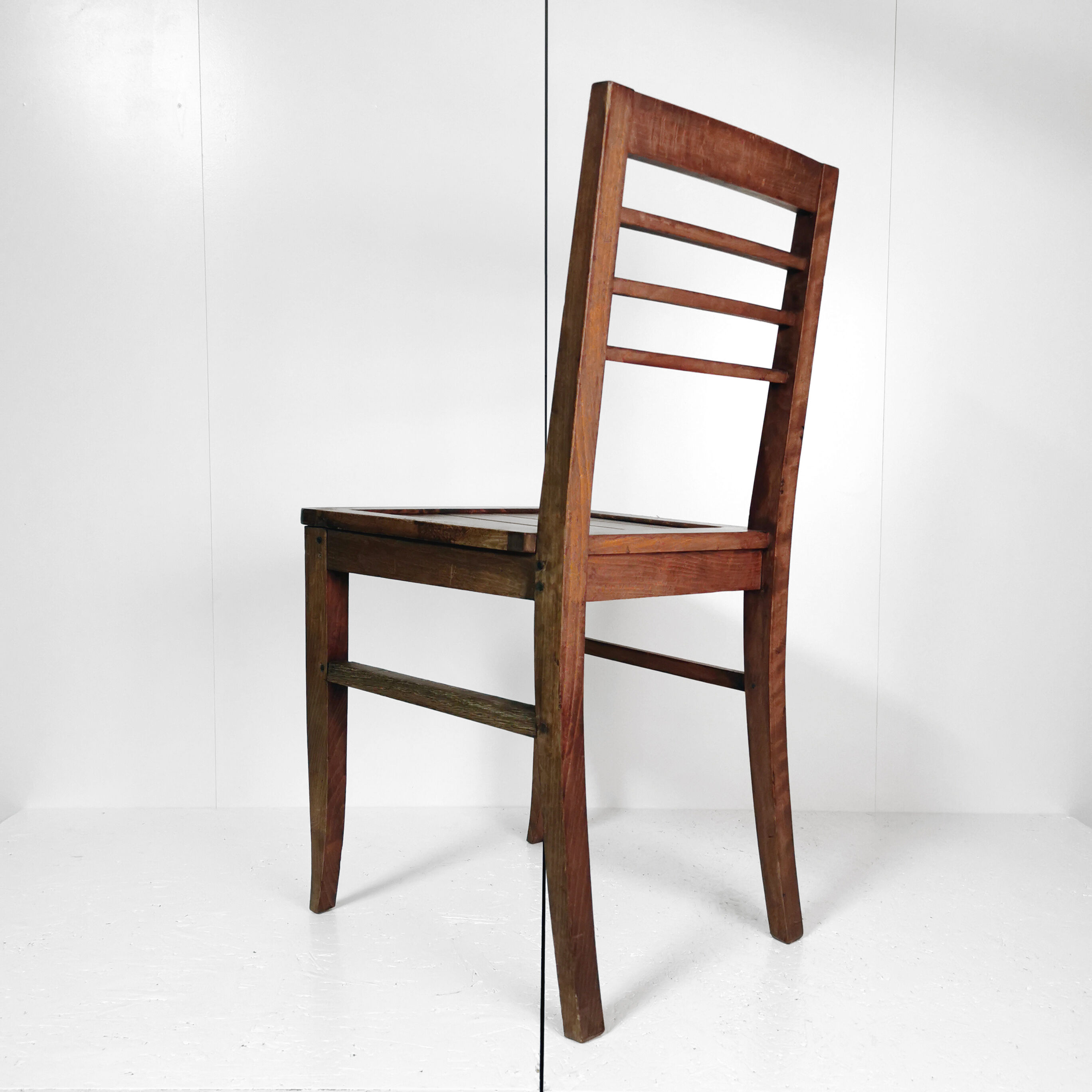 Chaise en bois, René Gabriel, 1940
