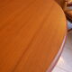 Table expandable 60s massive teak