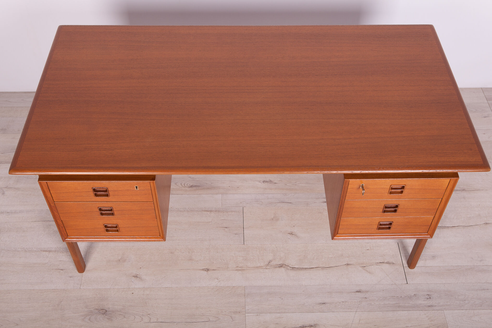 Mid-century danish teak desk by Arne Vodder for Sibast, 1960s