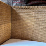 Wicker bench