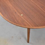Lovely round coffee table from Denmark, 1950’s.