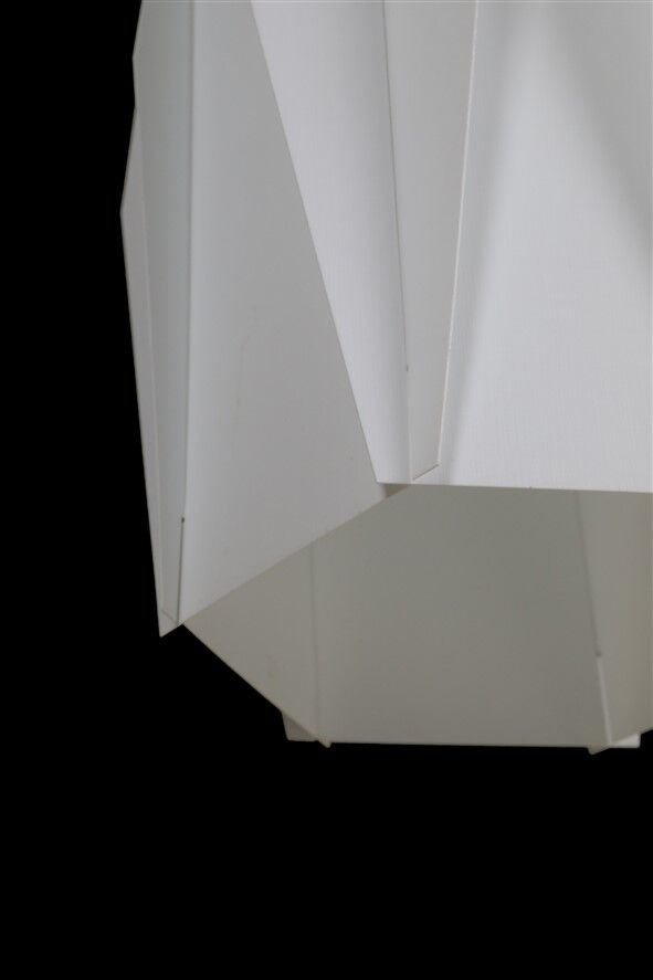 Rare set of 2 pendant lamps by Lars Schiøler for Hoyrup / Hoyruplight / 1960s-1970s