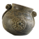 Vase grec en terre cuite, patine bronze