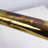 Brass desk lamp 1980