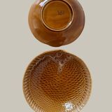 Set of 5 Sarreguemines fish soup plates