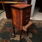 End of sofa holder pot harness pedestal bedside inlaid style Transition