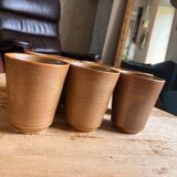 Verres gobelets grès Digoin