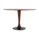 1970s Teak Round Dining Table, Czechoslovakia