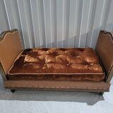 Art Deco Meridian Sofa Bench in very good condition