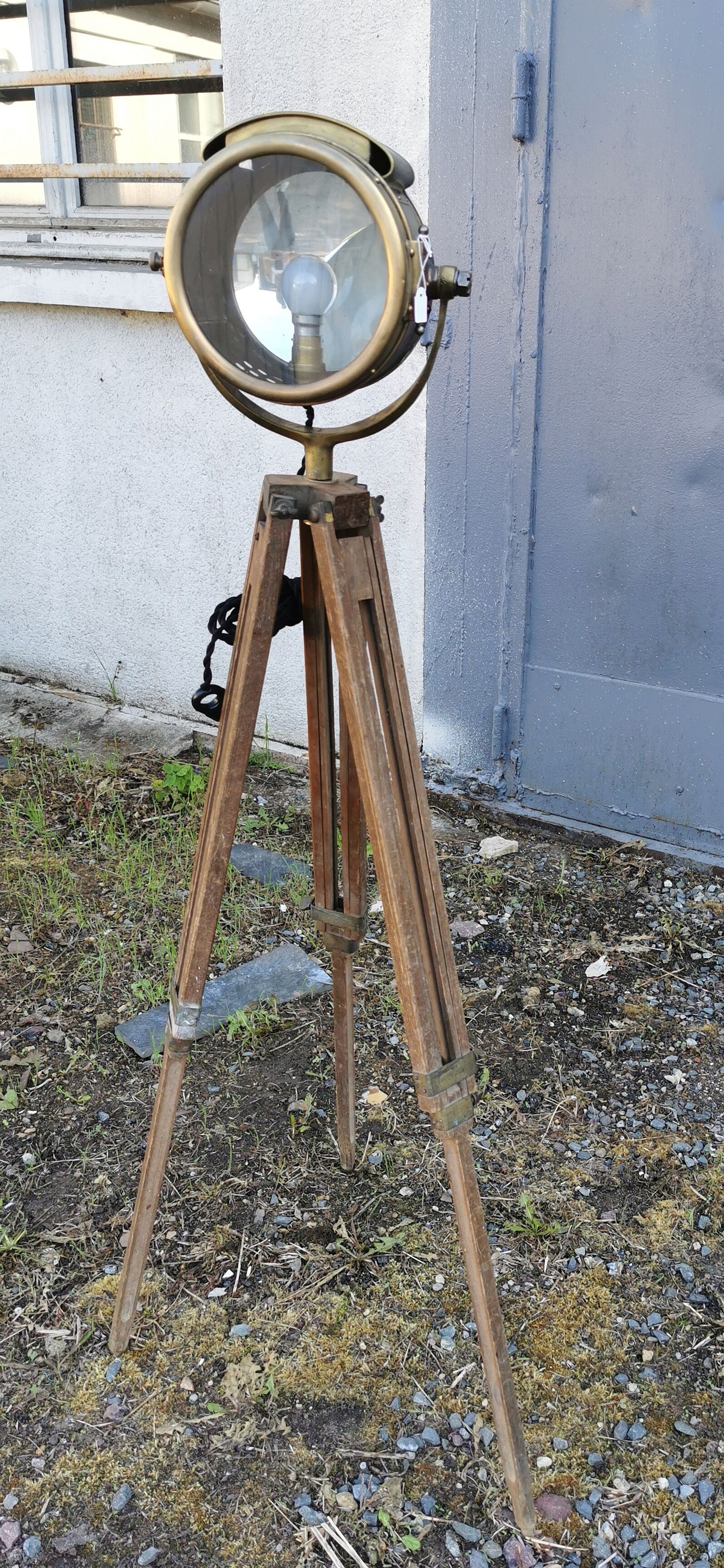 Old lighthouse industrial floor lamp