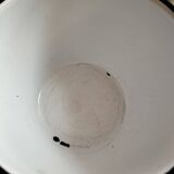 Tasse ancienne en tôle émaillée Westen