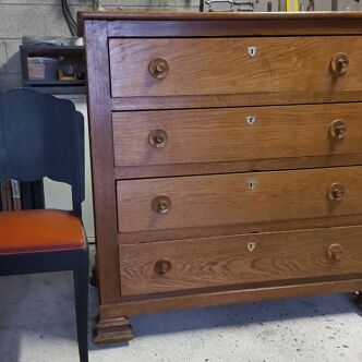 Very old chest of drawers