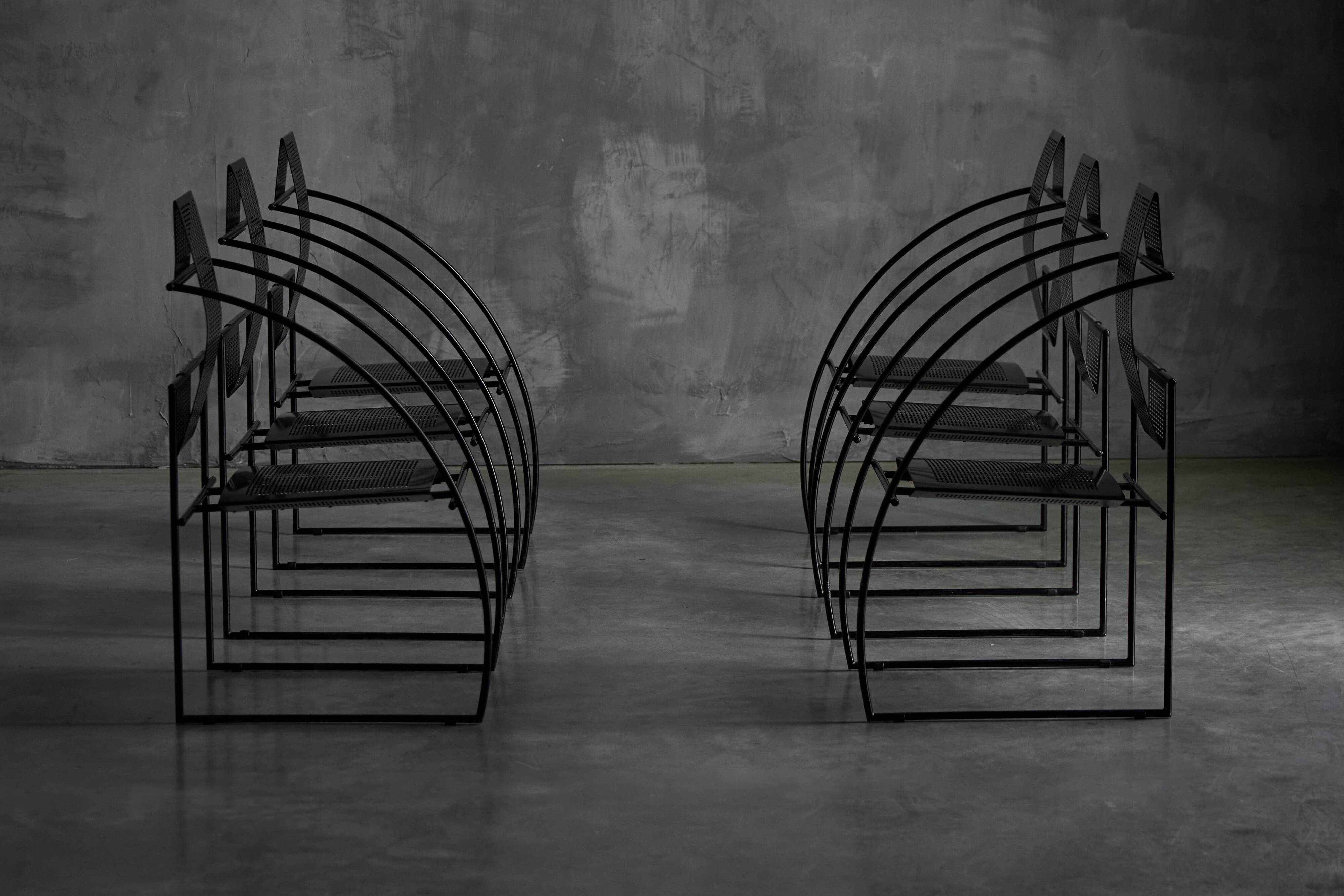 Quinta Chairs by Mario Botta for Alias, Italy, 1980s
