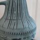 Vintage terracotta jug vase