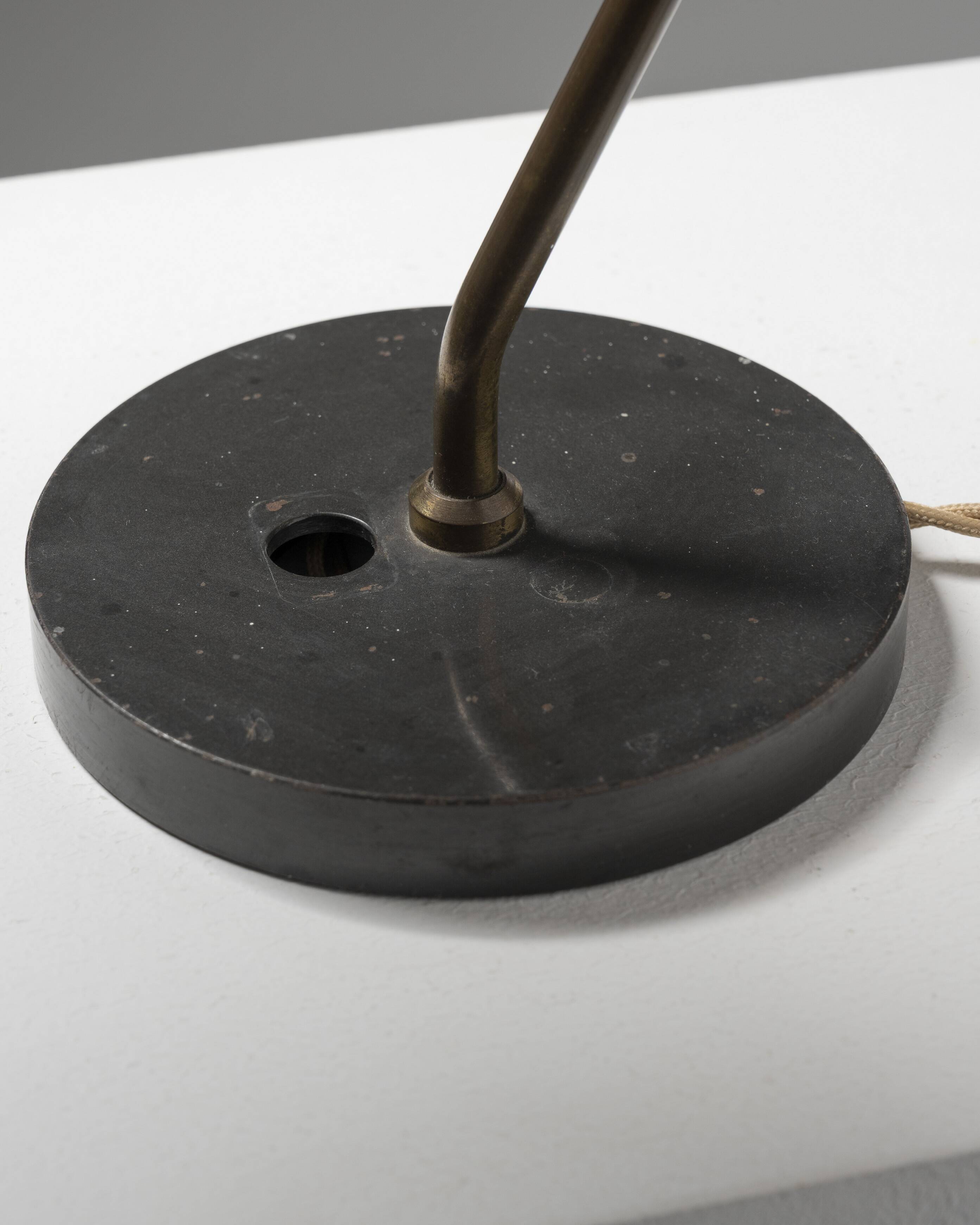 Lampe de bureau édition caillat, jean-boris lacroix, 1960s