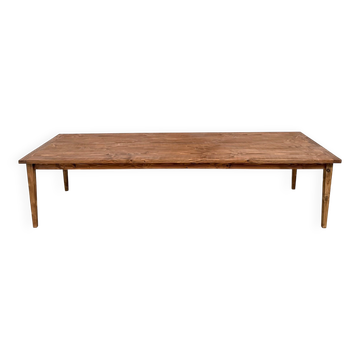 Table XXL en pin massif, circa 1970