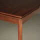Scandinavian Rosewood extendable Dining Table. 1960s