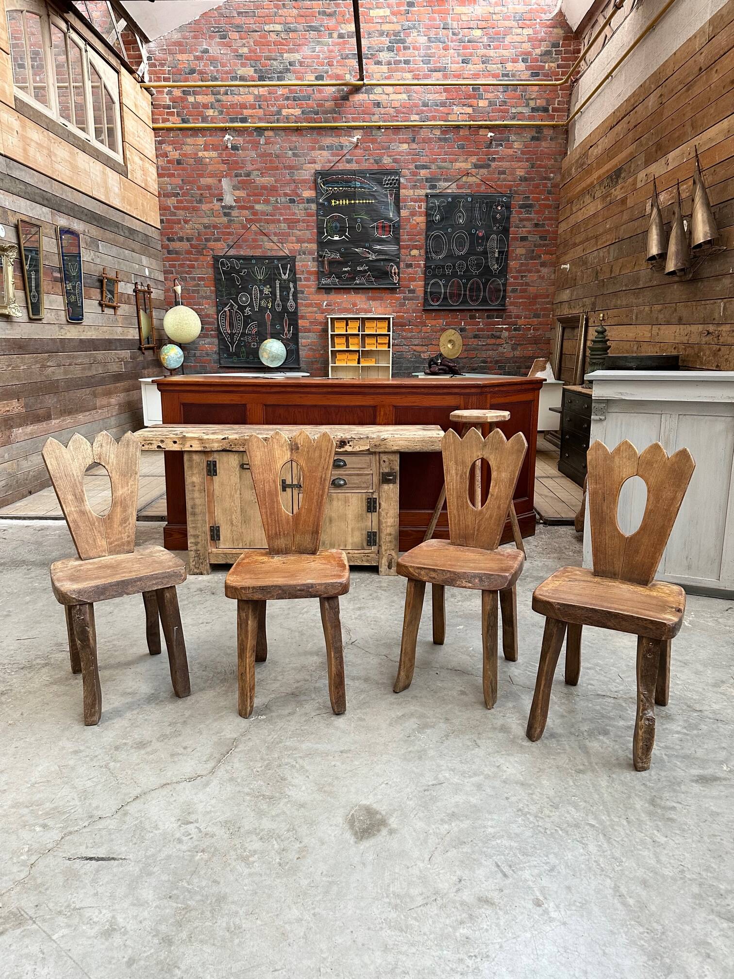 Set of 4 Olavi Hänninen chairs