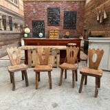 Set of 4 Olavi Hänninen chairs