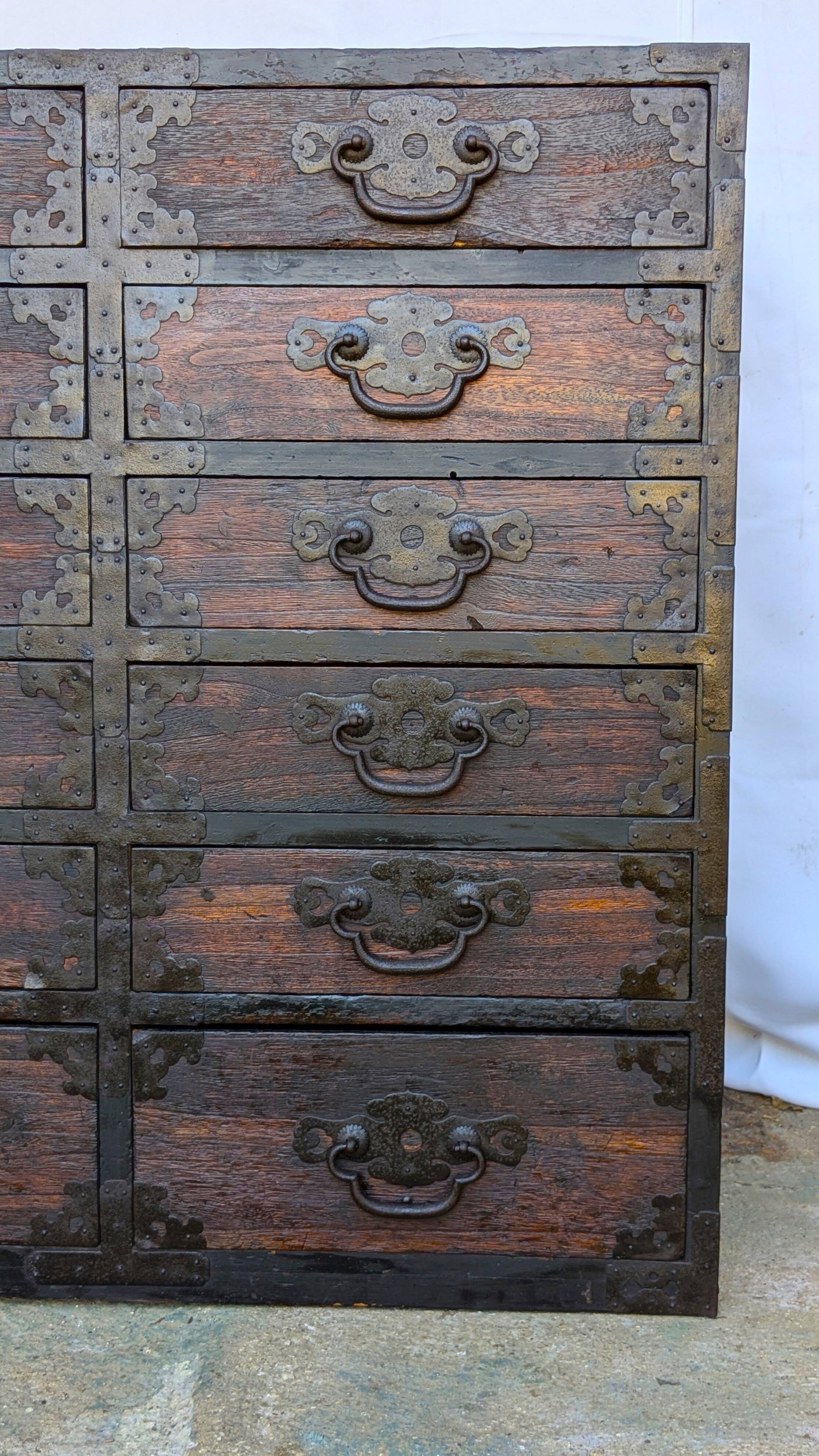 19th century Japanese trade furniture - tansu