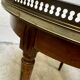 Table basse bouillotte de style Louis XVI