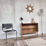 Vintage oak bookcase shelf 1950