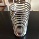 Chrome steel spring lamp