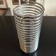 Chrome steel spring lamp