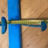 Wall-mounted coat rack with 7 hooks, length 191 cm