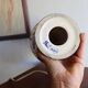 Earthenware lamp base "vieux rouen" from the Manufacture d'art Desvroise