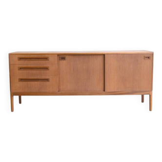 Danish vintage enfilade * Sliding doors * 183 cm *