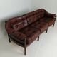 Sven Ellekaer for Coja three seater sofa, Sweden 1960s