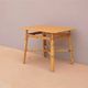 Rattan table and chair set