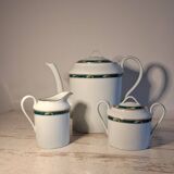 3-piece coffee service – Limoges porcelain – Trianon model