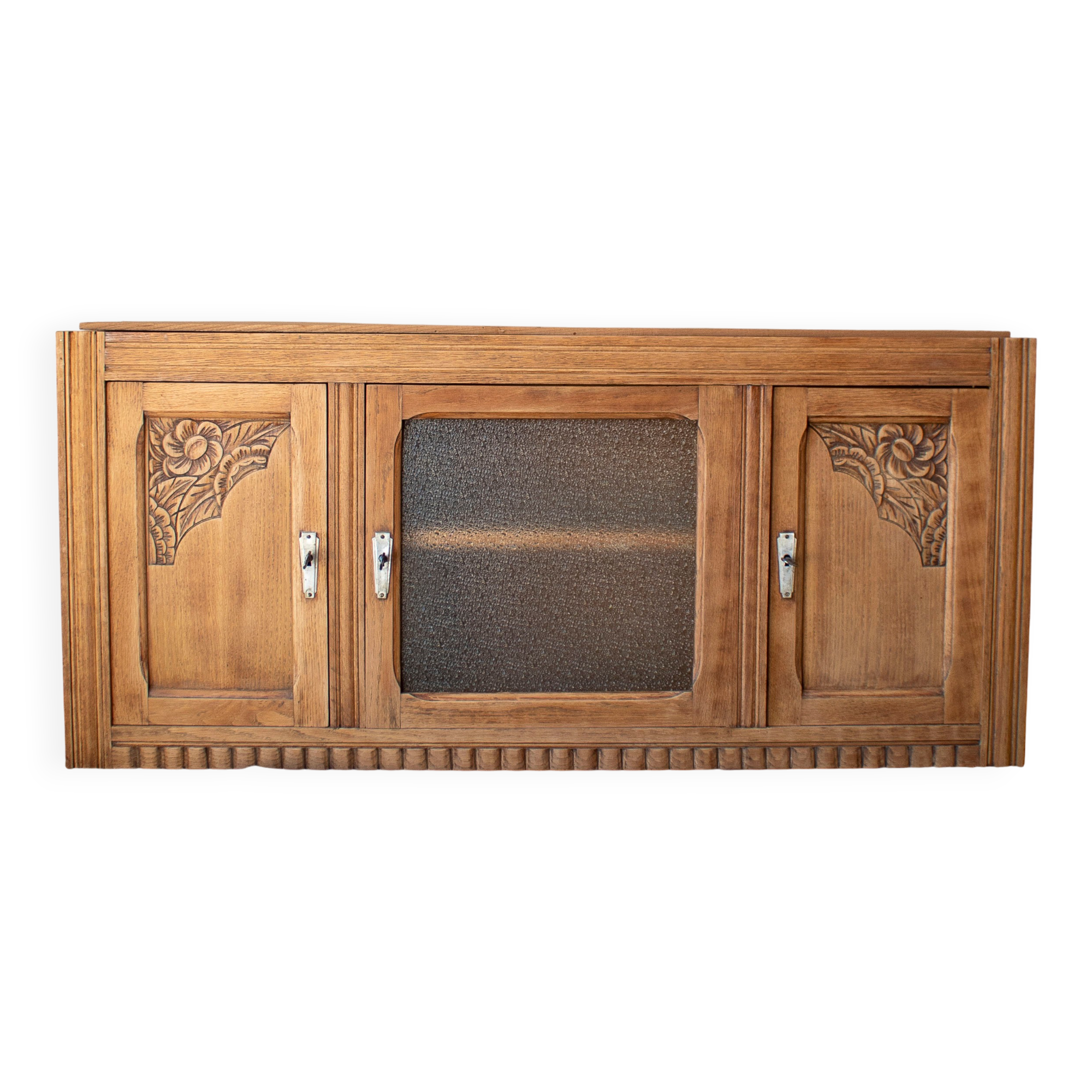 buffet sideboard solid oak Art Deco