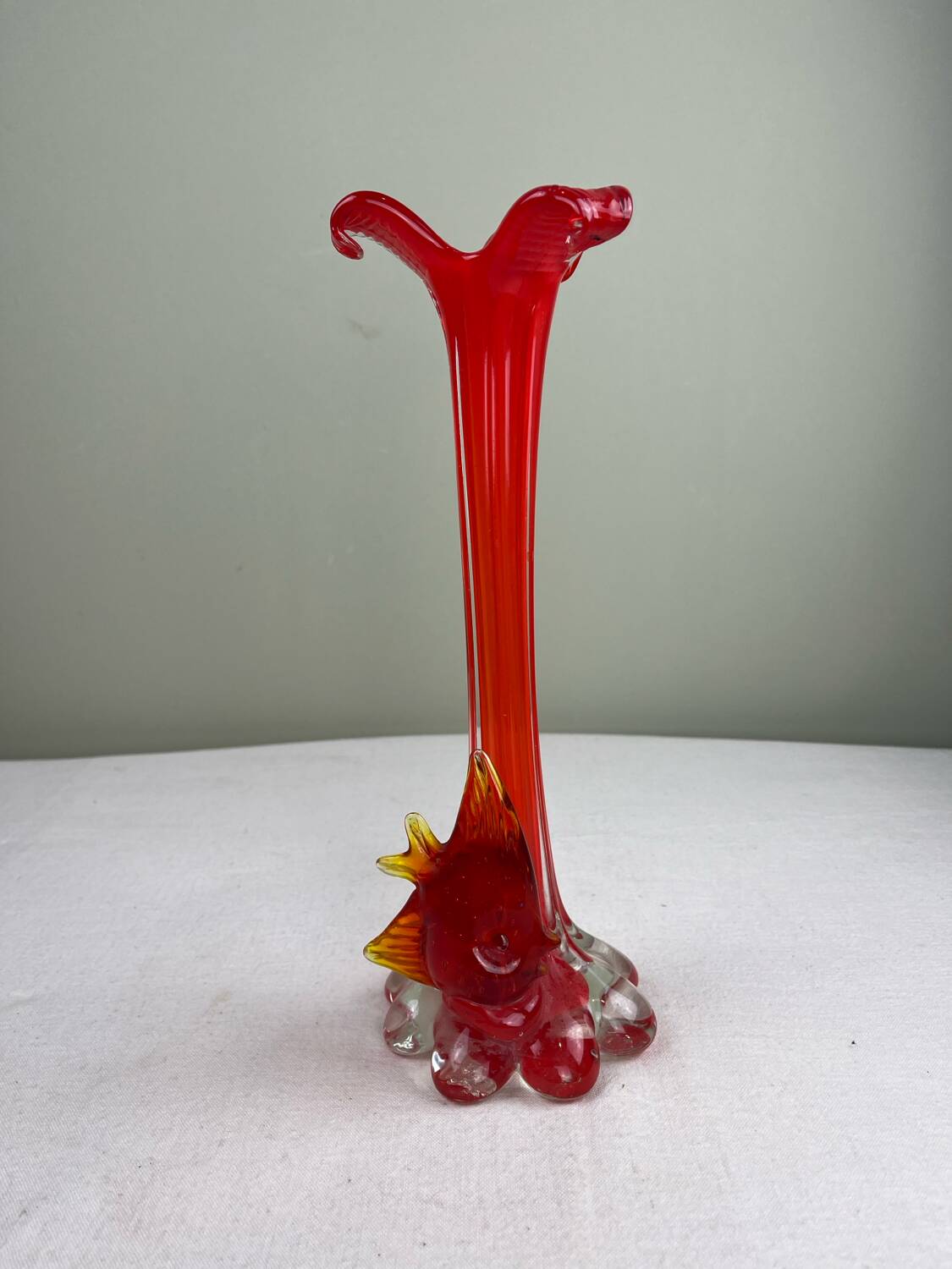 Murano fish soliflore