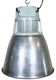 Vintage Silver Industrial Factory Pendant Lamp from Elektrosviti, 1960s