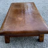 Table basse cuir