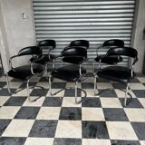 Série de 6 chaises design vintage