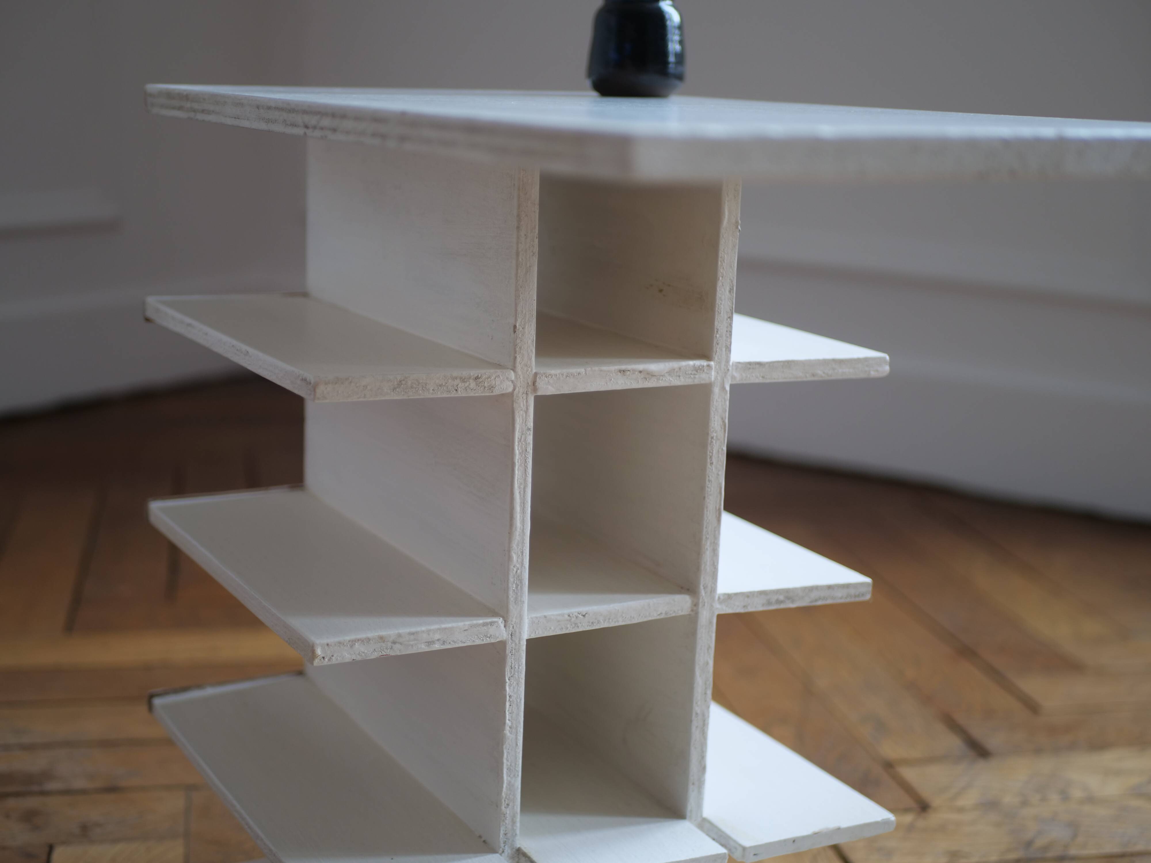 modernist bedside table, anonymous work, 20th century