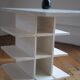 modernist bedside table, anonymous work, 20th century