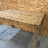 Vintage pine farm table