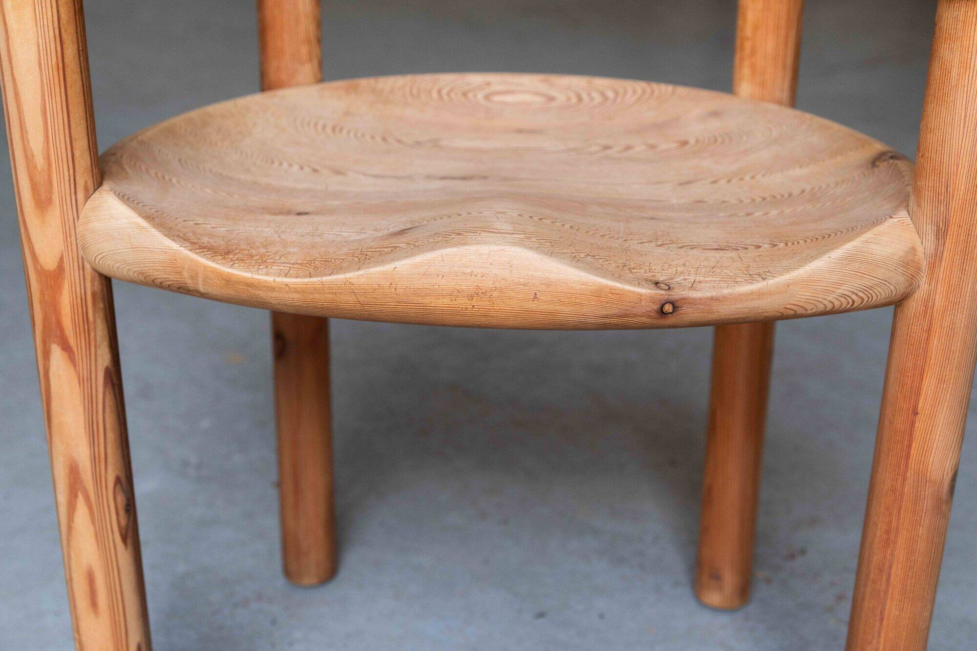 Set of 3 dining chairs by Rainer Daumiller