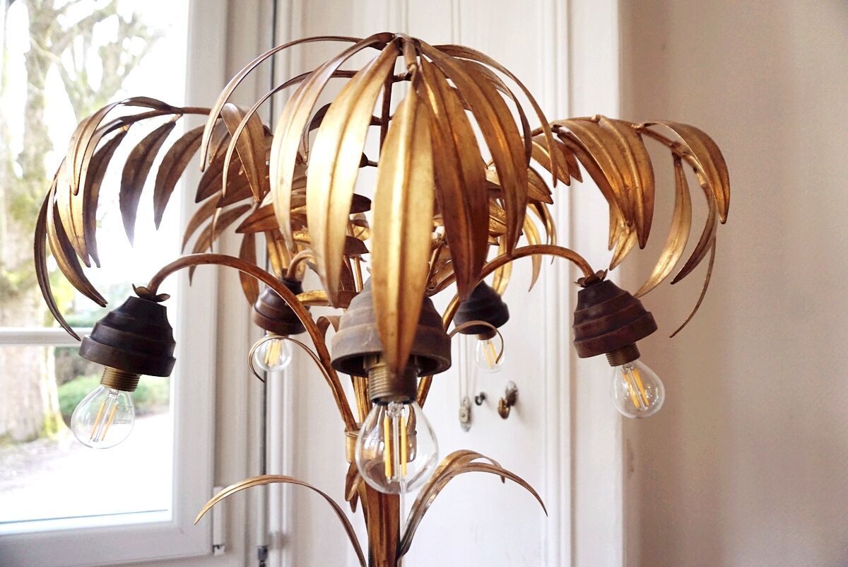 Hans Kogl Palm tree floor lamp