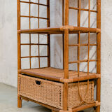 Old rattan library