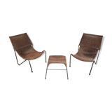 Wicker garden set