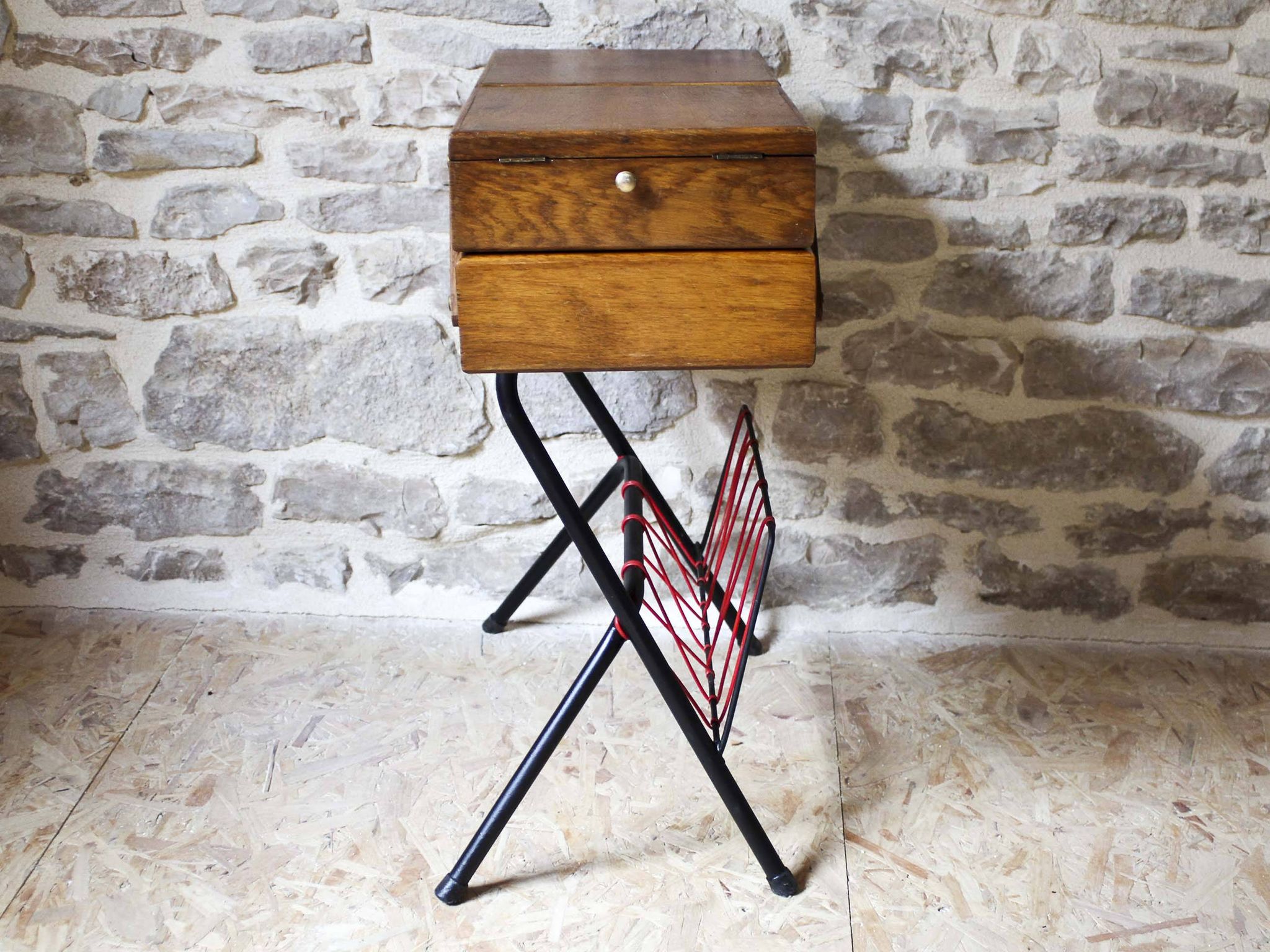 Travailleuse porte-revue scoubidou