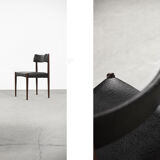 Vintage Mid-Century Modern Dutch Dinning Chair by Aksel Bender Madsen for Bovenkamp, 1960s, Set of 2